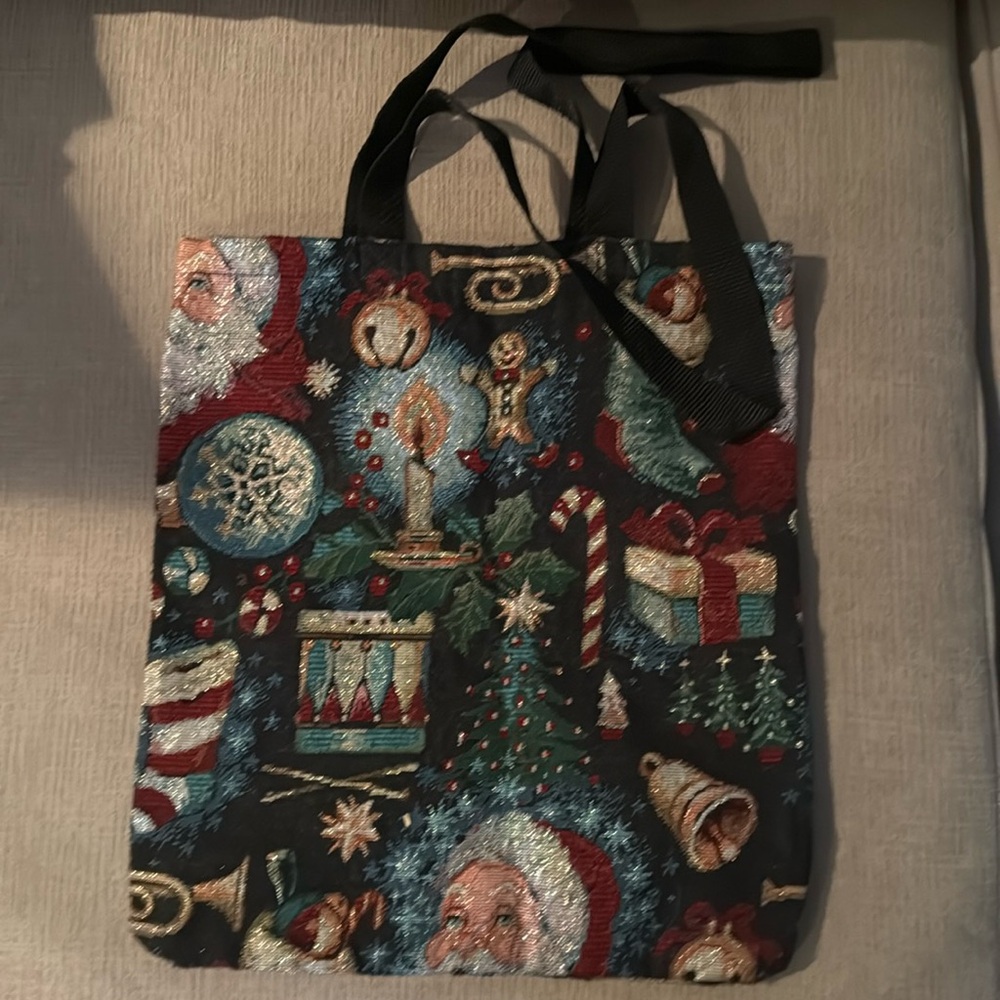 Santa tote bag